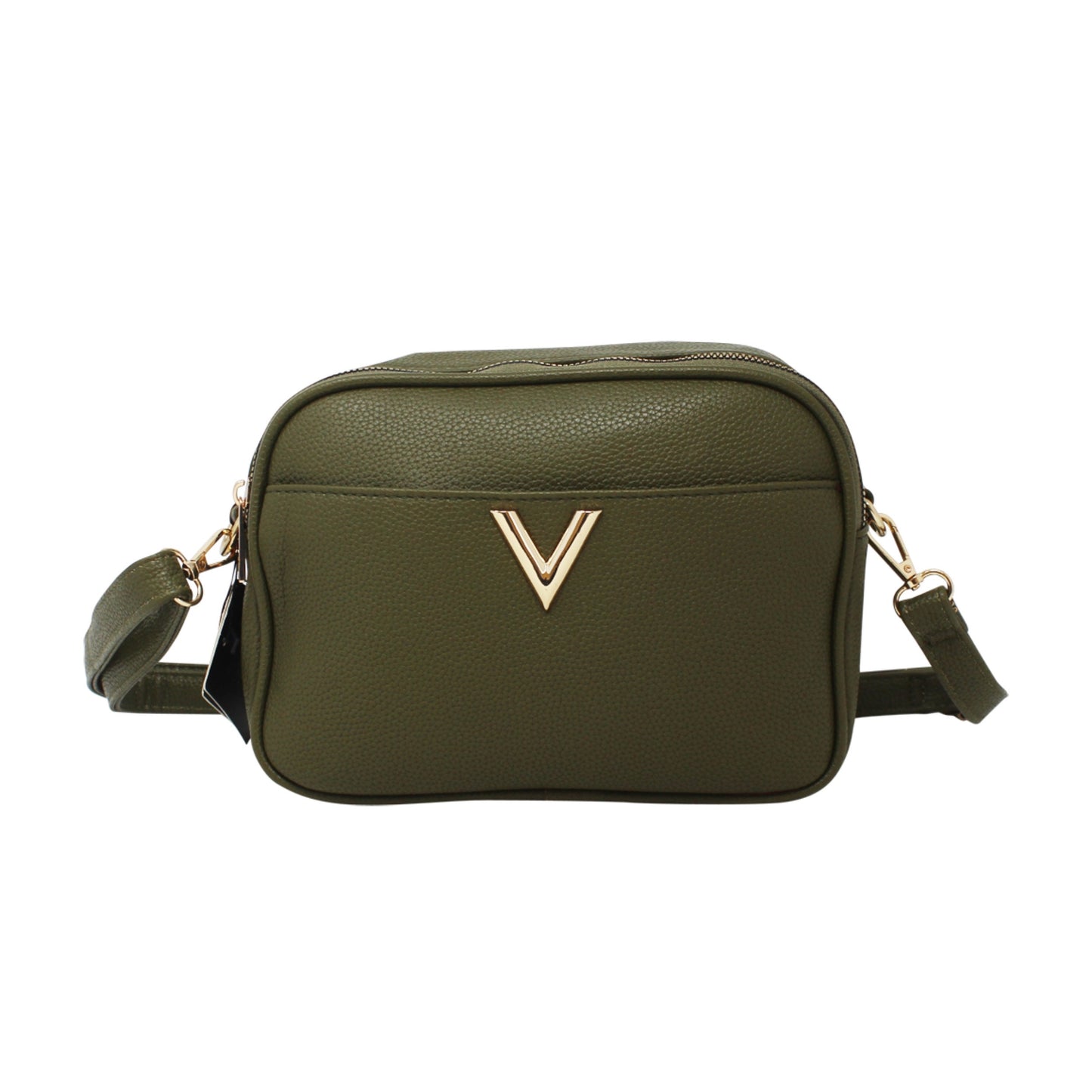V Logo Small Crossbody Bag - Sleek Styles