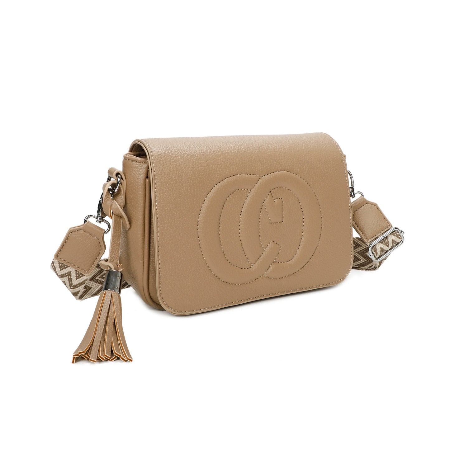Tassel Cross Body bag / Shoulder Bag with Long Strap Hardware Gifts for her - Sleek Styles