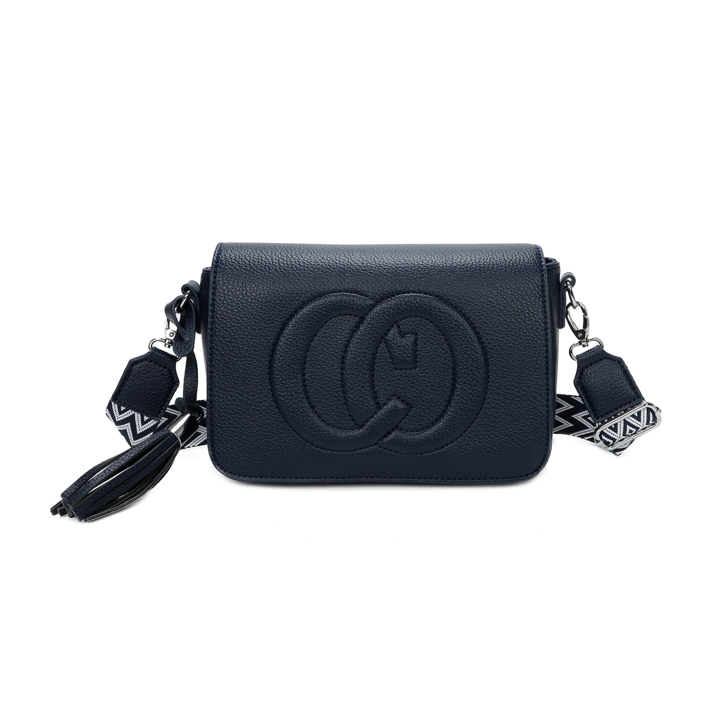 Tassel Cross Body bag / Shoulder Bag with Long Strap Hardware Gifts for her - Sleek Styles