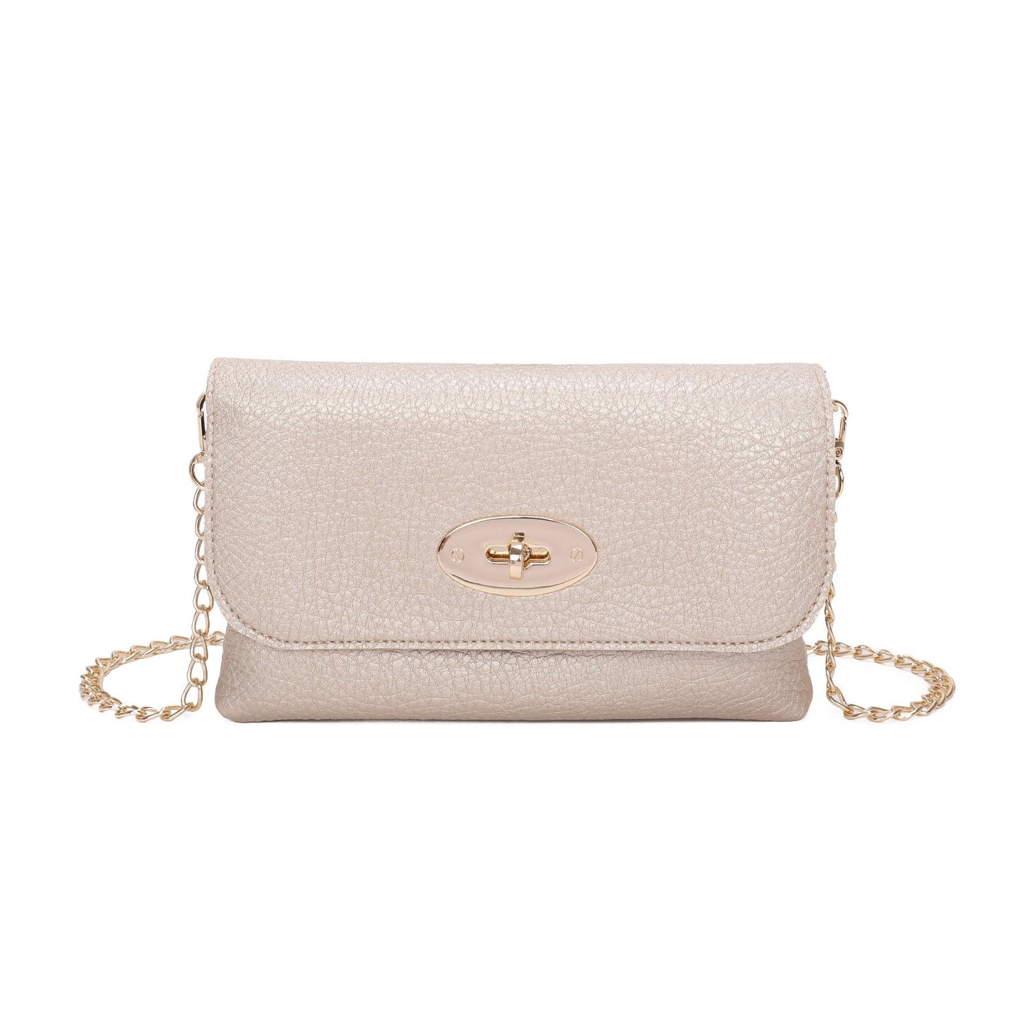 Women's Metal Lock Mini Crossbody Bag Ladies Shoulder Wedding Bag Handbag - Sleek Styles