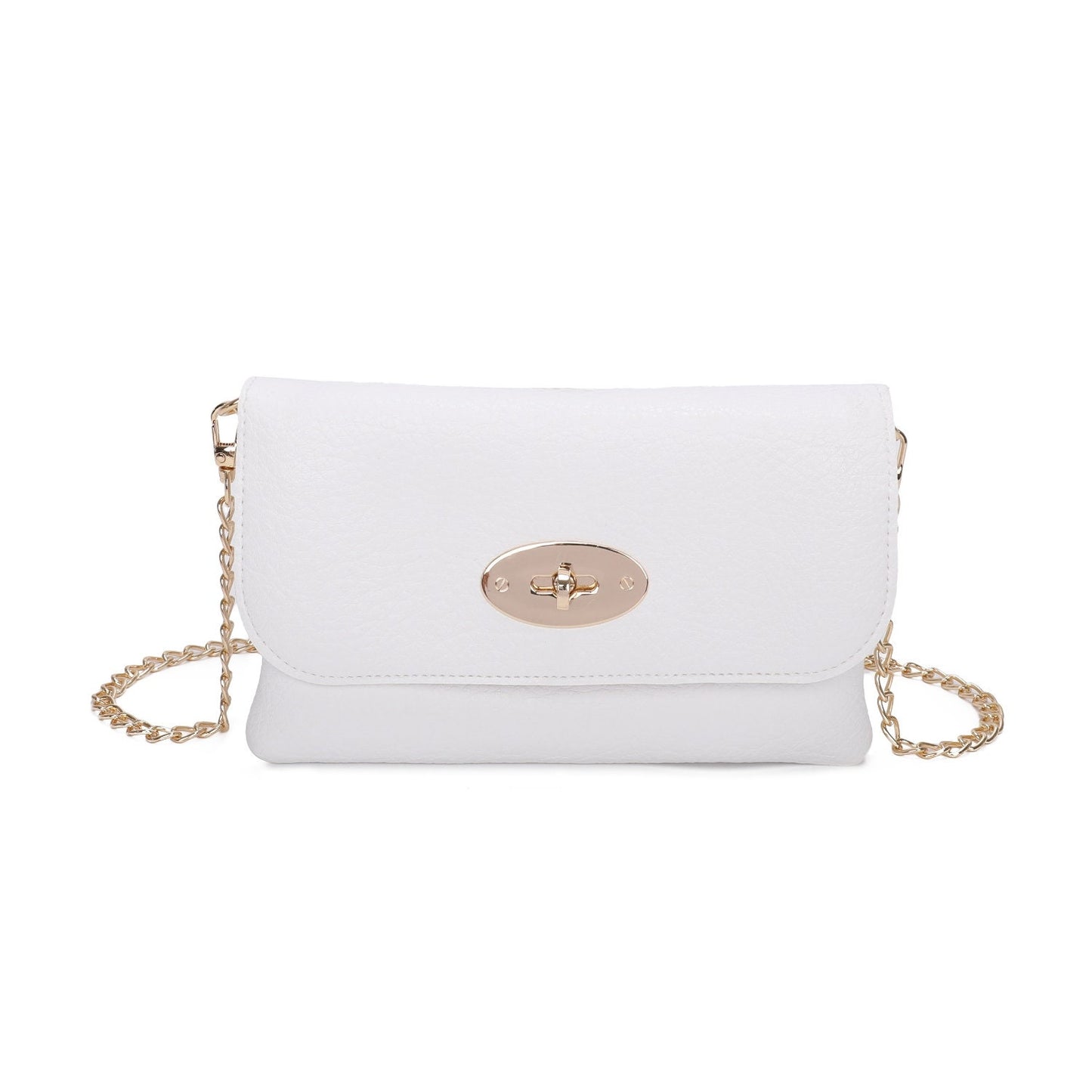 Women's Metal Lock Mini Crossbody Bag Ladies Shoulder Wedding Bag Handbag - Sleek Styles