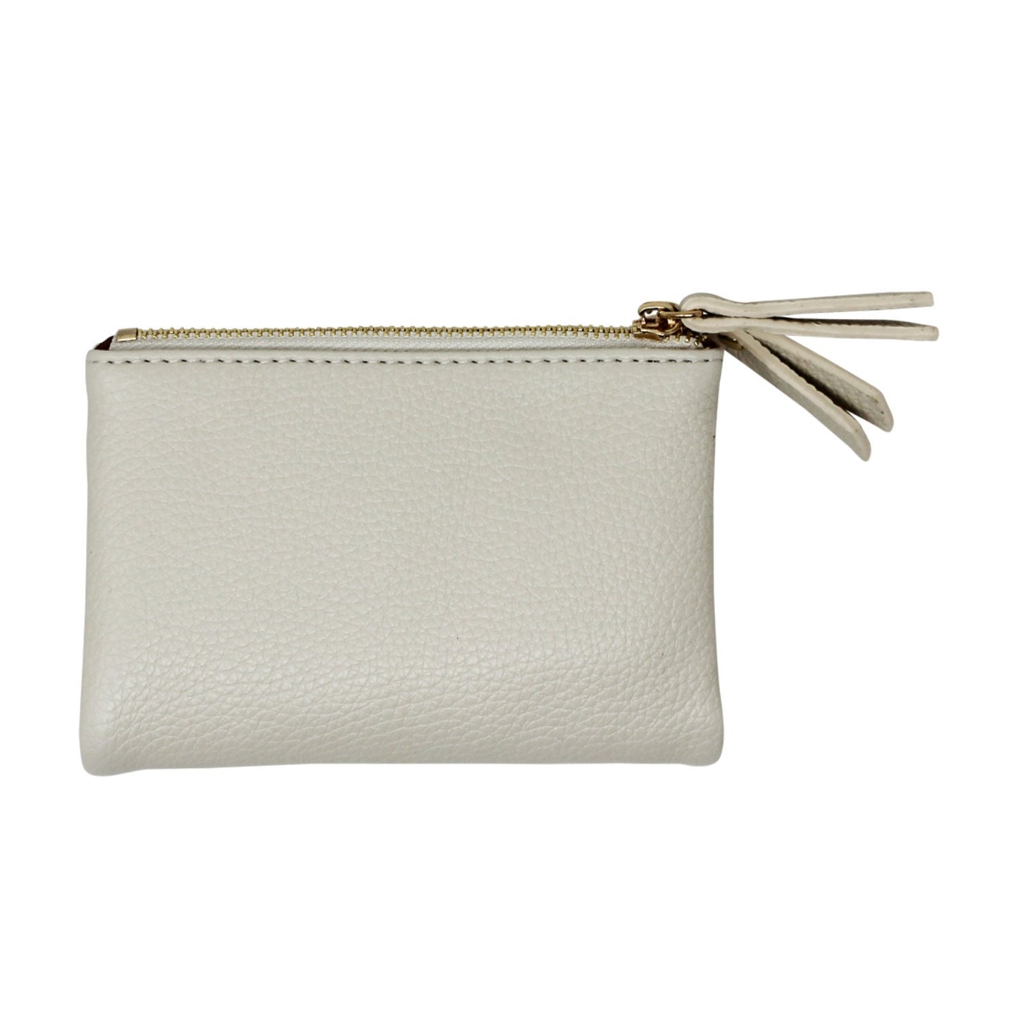 Small Folded Purse with Double Zippers - Sleek Styles