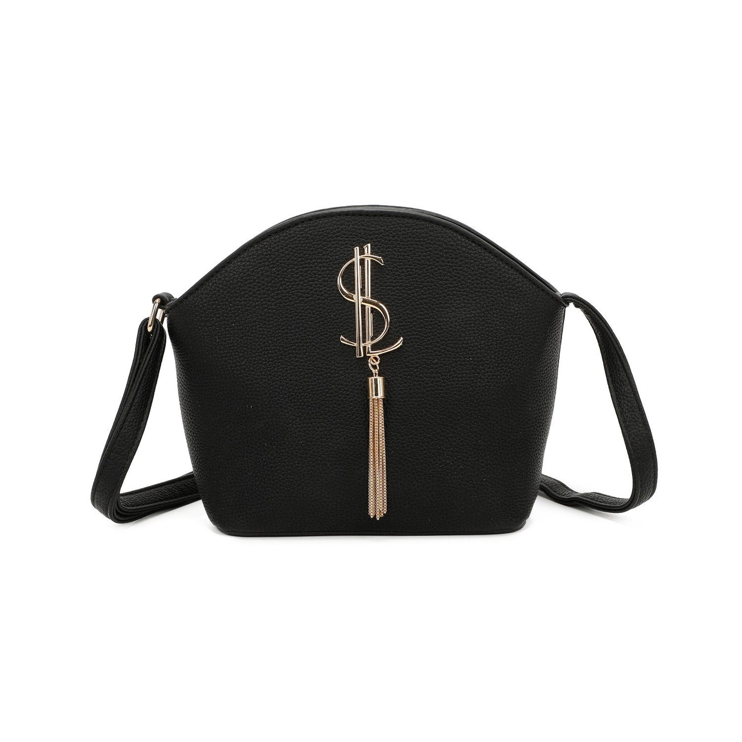 Tassel Cross Body Bag With Long Strap - Sleek Styles
