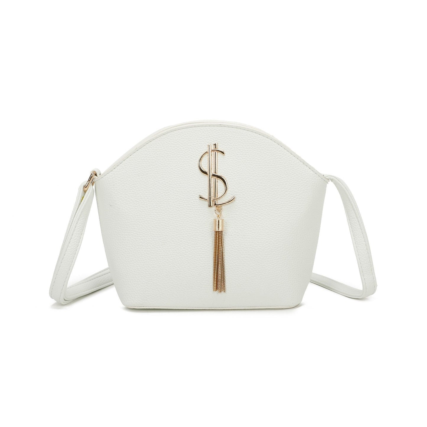 Tassel Cross Body Bag With Long Strap - Sleek Styles