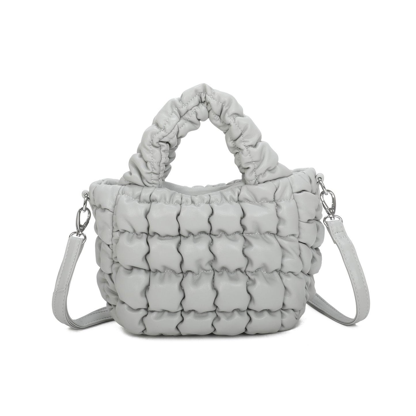 Pleated Bubbles Cloud Bag - Sleek Styles