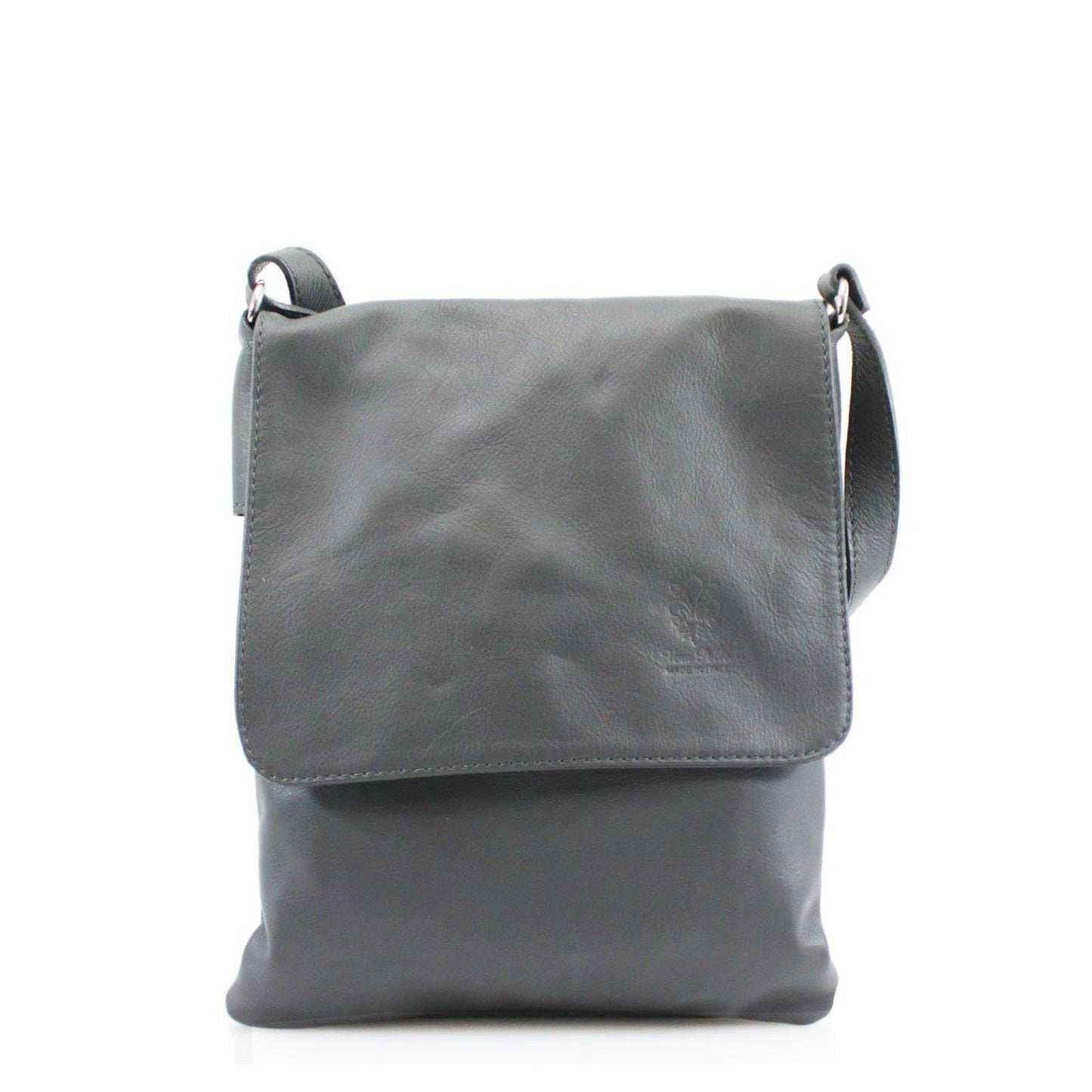 Women Italy Leather Vera Pelle Flap Crossbody Handbag Messenger Shoulder Bag - Sleek Styles