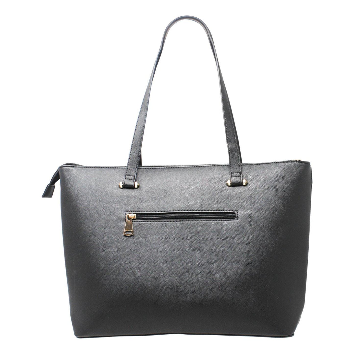 Stylish Quilted Black Tote Bag - Sleek Styles