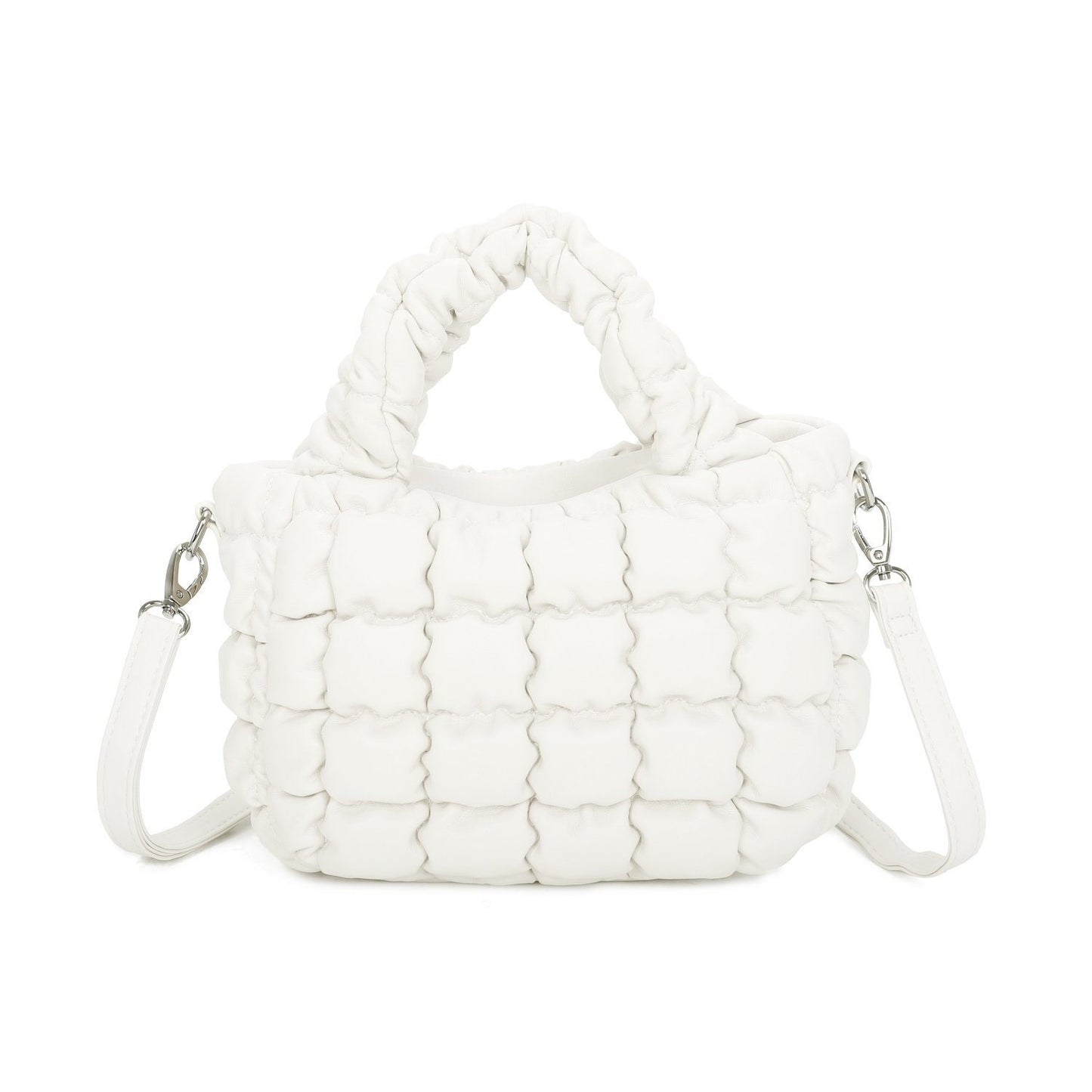 Pleated Bubbles Cloud Bag - Sleek Styles