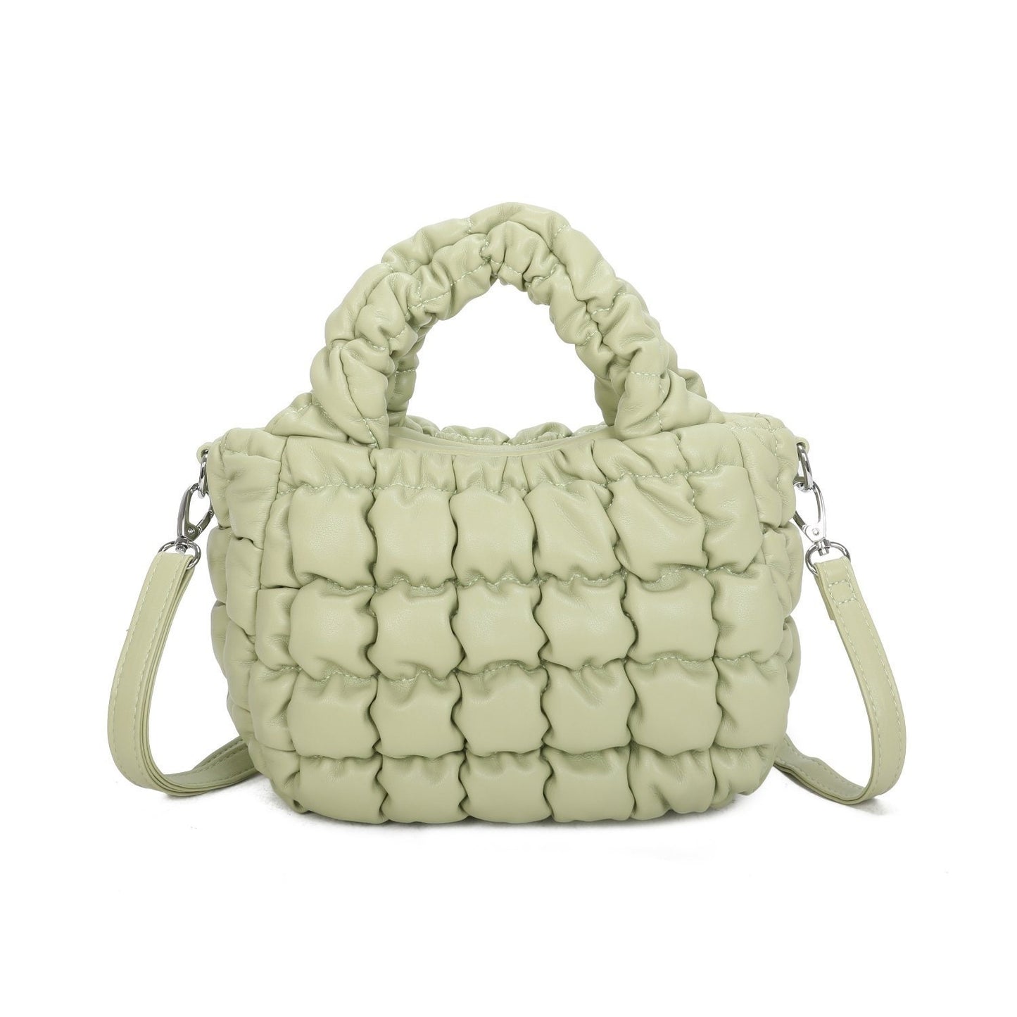 Pleated Bubbles Cloud Bag - Sleek Styles