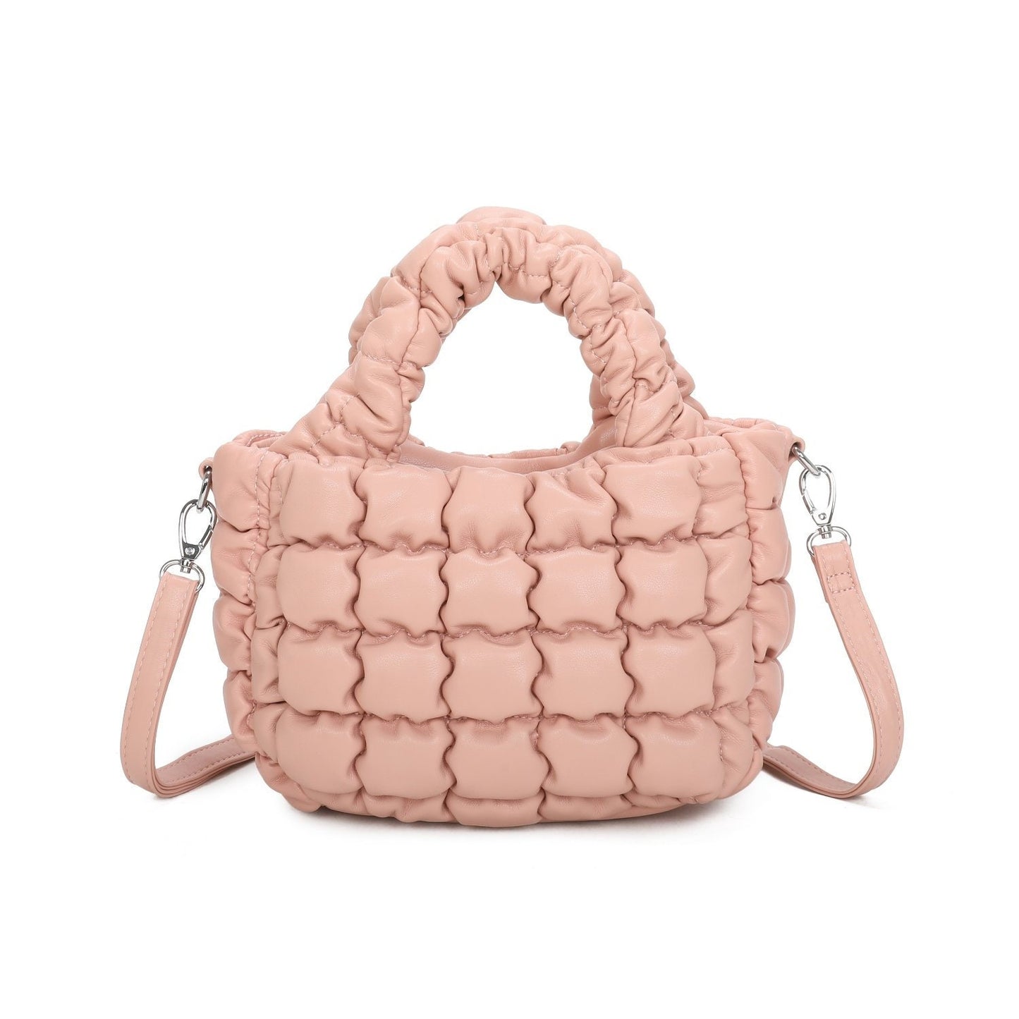 Pleated Bubbles Cloud Bag - Sleek Styles