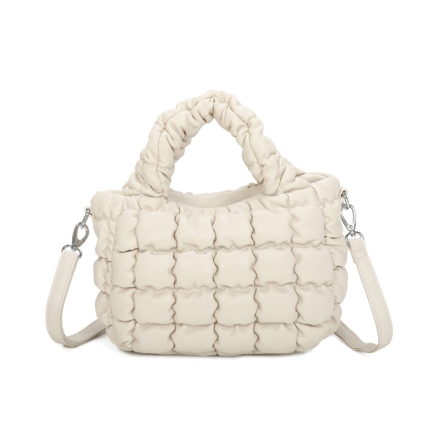 Pleated Bubbles Cloud Bag - Sleek Styles