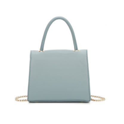 Top Grab Handle Women Heart Logo Tote Handbag Chain Strap Ladies Bag - Sleek Styles