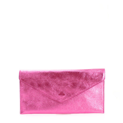 Leather Clutch Bag MADE IN ITALY - Sleek Styles