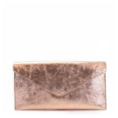 Leather Clutch Bag MADE IN ITALY - Sleek Styles