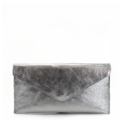 Leather Clutch Bag MADE IN ITALY - Sleek Styles