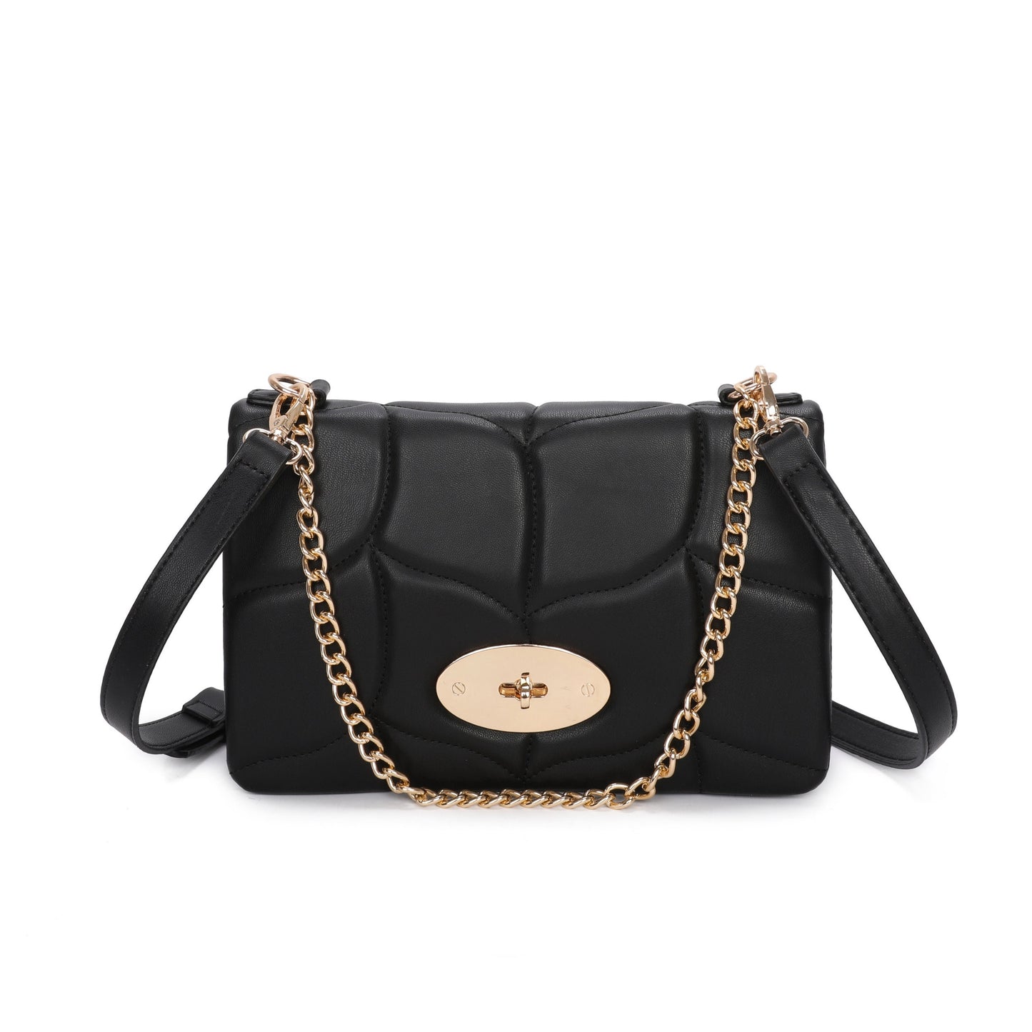 Quilted Satchel Bag - Sleek Styles