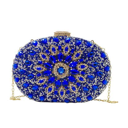 Full Diamante Clutch Bag - Sleek Styles