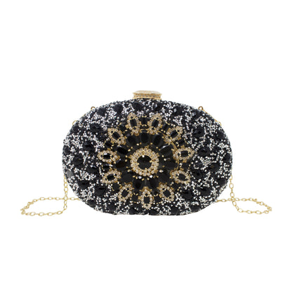 Full Diamante Clutch Bag - Sleek Styles