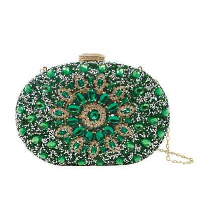 Full Diamante Clutch Bag - Sleek Styles