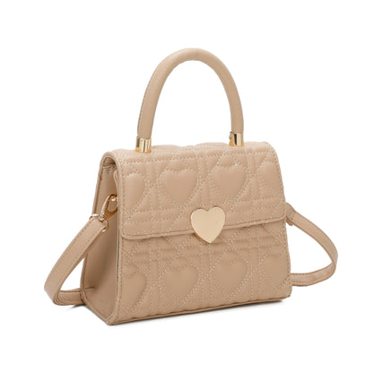 Quilted Heart Grab Bag - Sleek Styles