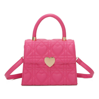 Quilted Heart Grab Bag - Sleek Styles