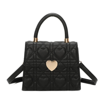 Quilted Heart Grab Bag - Sleek Styles