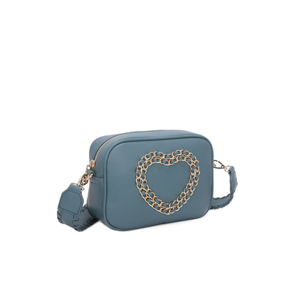 Heart embroidered Cross Body Bag - Sleek Styles