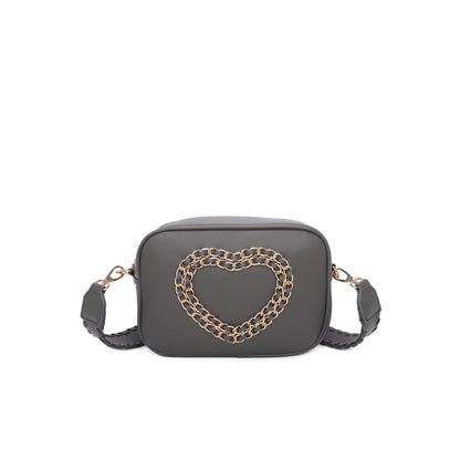 Heart embroidered Cross Body Bag - Sleek Styles