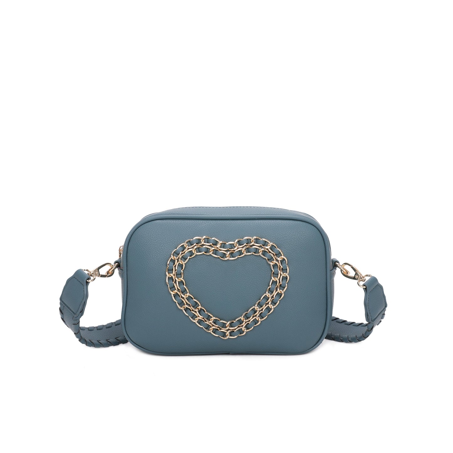 Heart embroidered Cross Body Bag - Sleek Styles