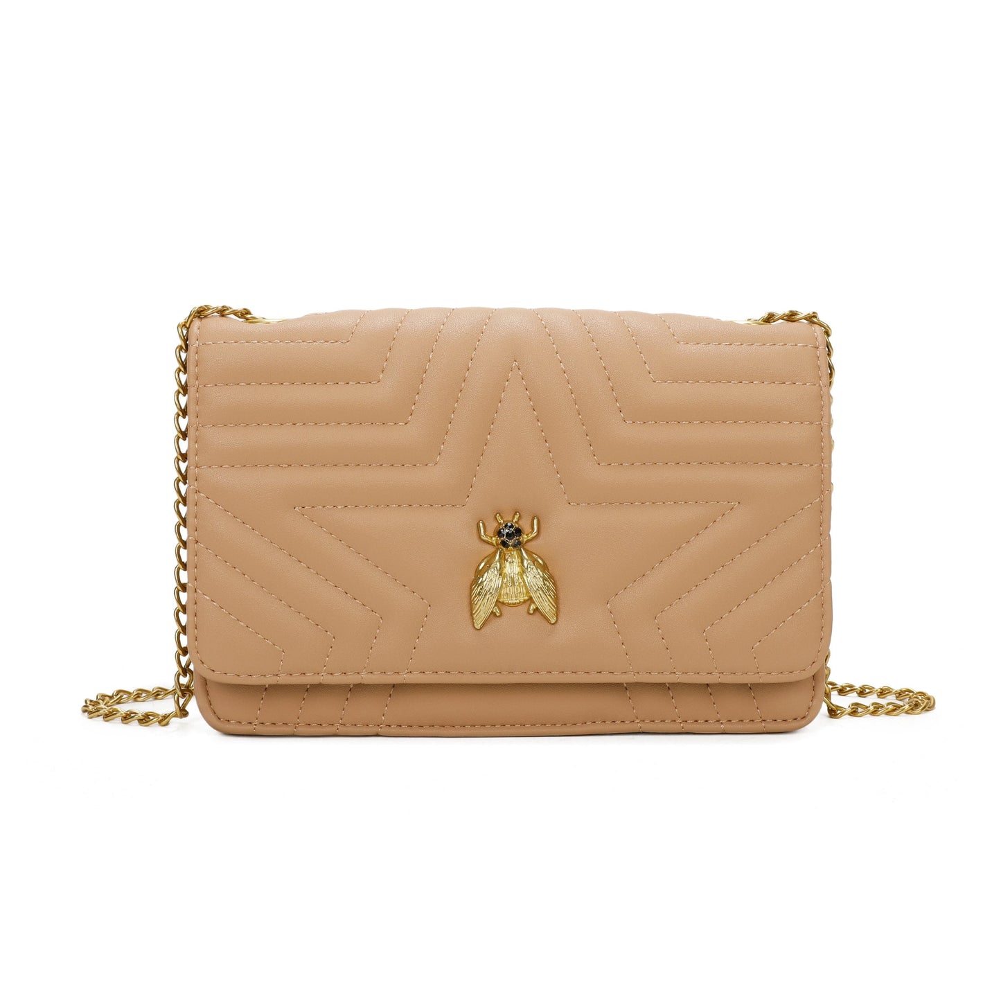 Bee Quilted Chain Bag - Sleek Styles