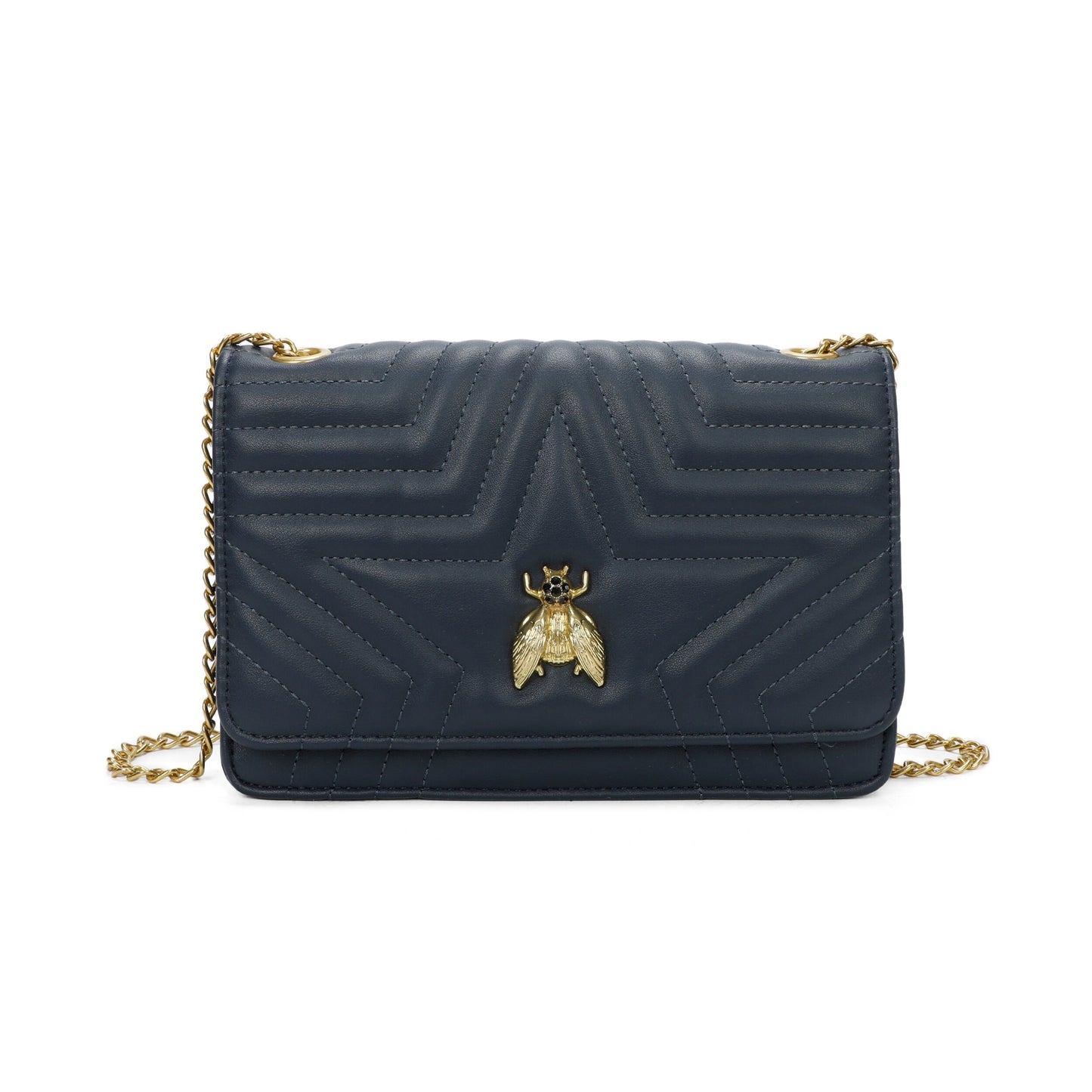 Bee Quilted Chain Bag - Sleek Styles