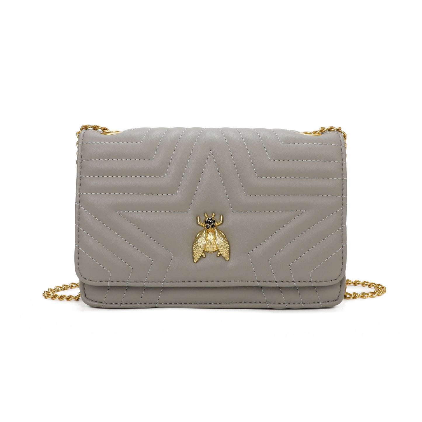 Bee Quilted Chain Bag - Sleek Styles