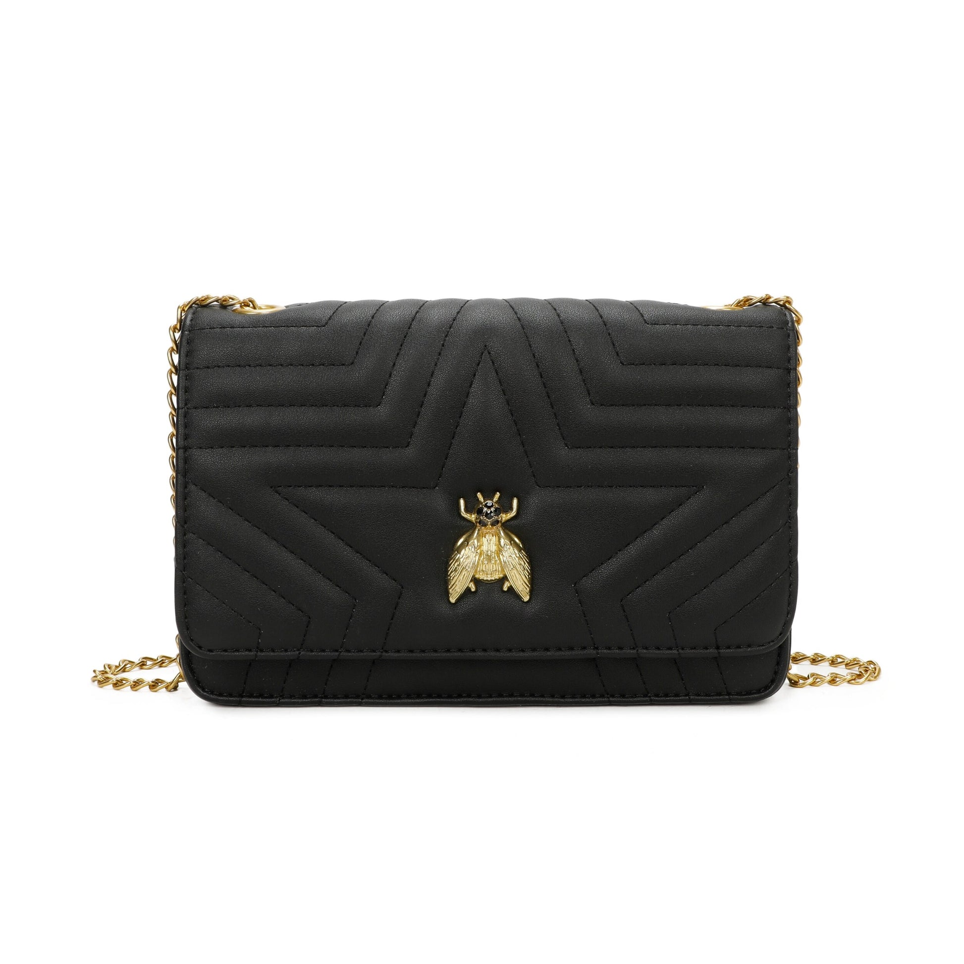 Bee Quilted Chain Bag - Sleek Styles