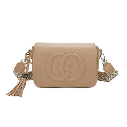 Tassel Cross Body bag / Shoulder Bag with Long Strap Hardware Gifts for her - Sleek Styles