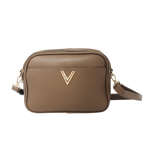 V Logo Small Crossbody Bag - Sleek Styles