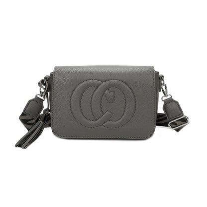 Tassel Cross Body bag / Shoulder Bag with Long Strap Hardware Gifts for her - Sleek Styles