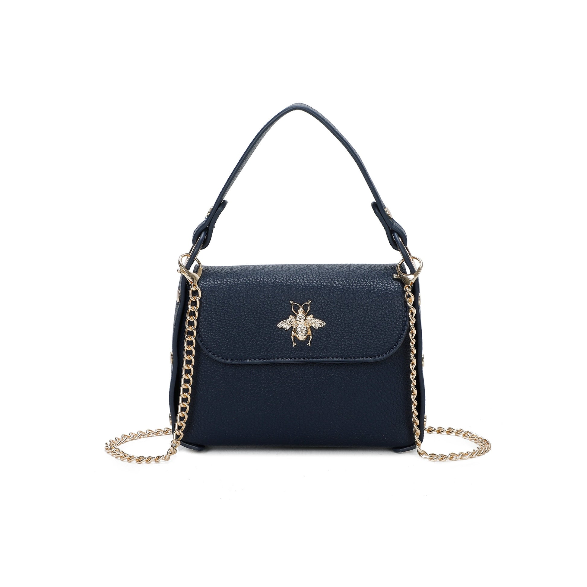 Mini Dollar Bag With Bee Lobster Clasp - Sleek Styles