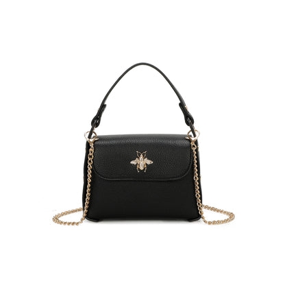 Mini Dollar Bag With Bee Lobster Clasp - Sleek Styles