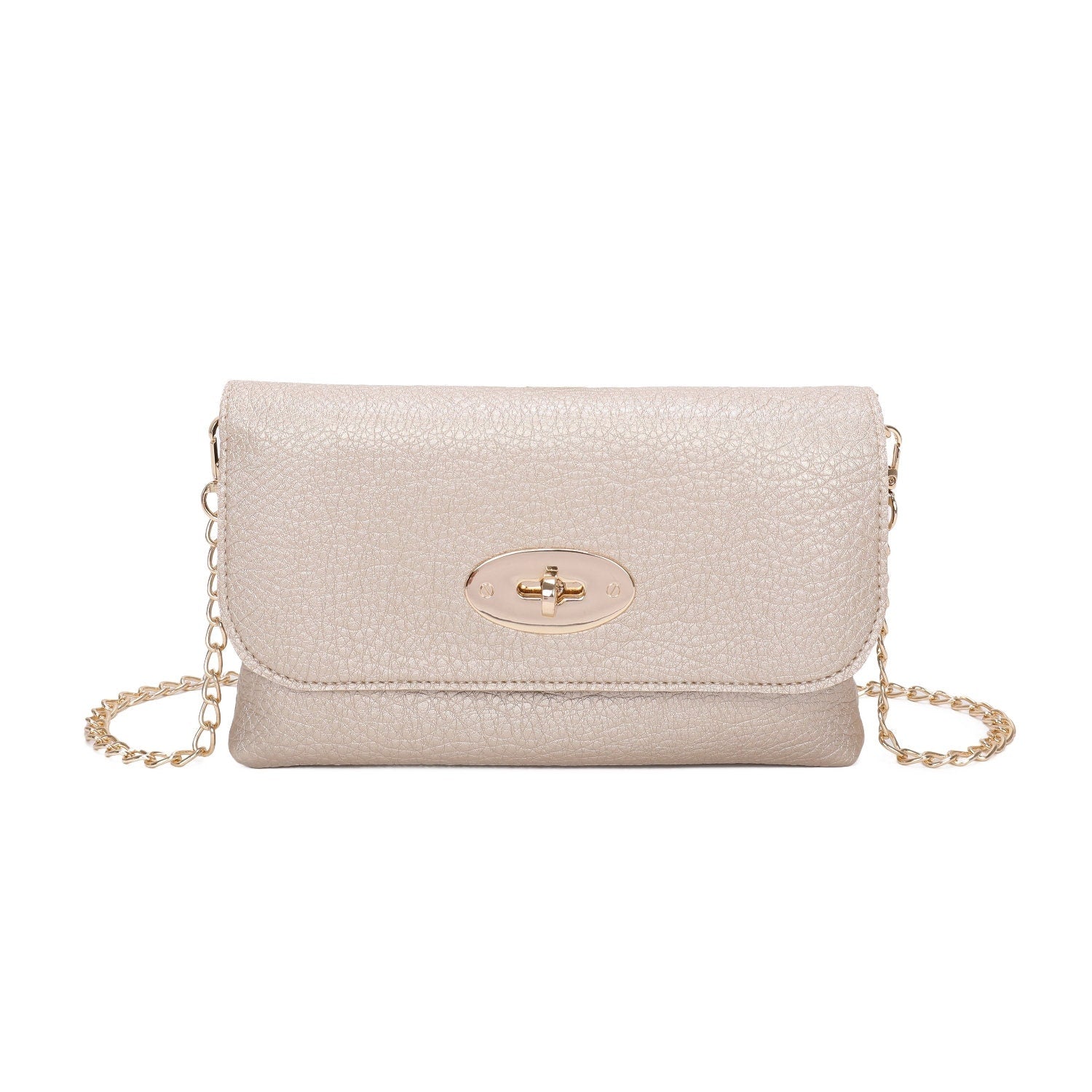 Women's Metal Lock Mini Crossbody Bag Ladies Shoulder Wedding Bag Handbag - Sleek Styles