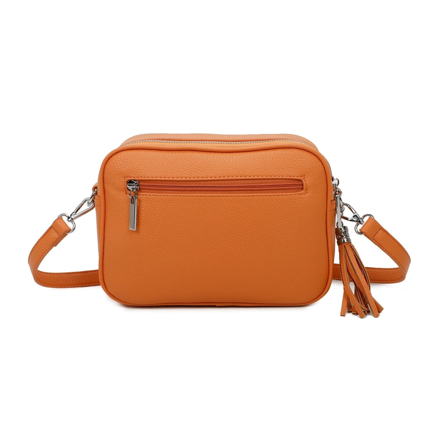V Logo Small Crossbody Bag With Tassels - Sleek Styles