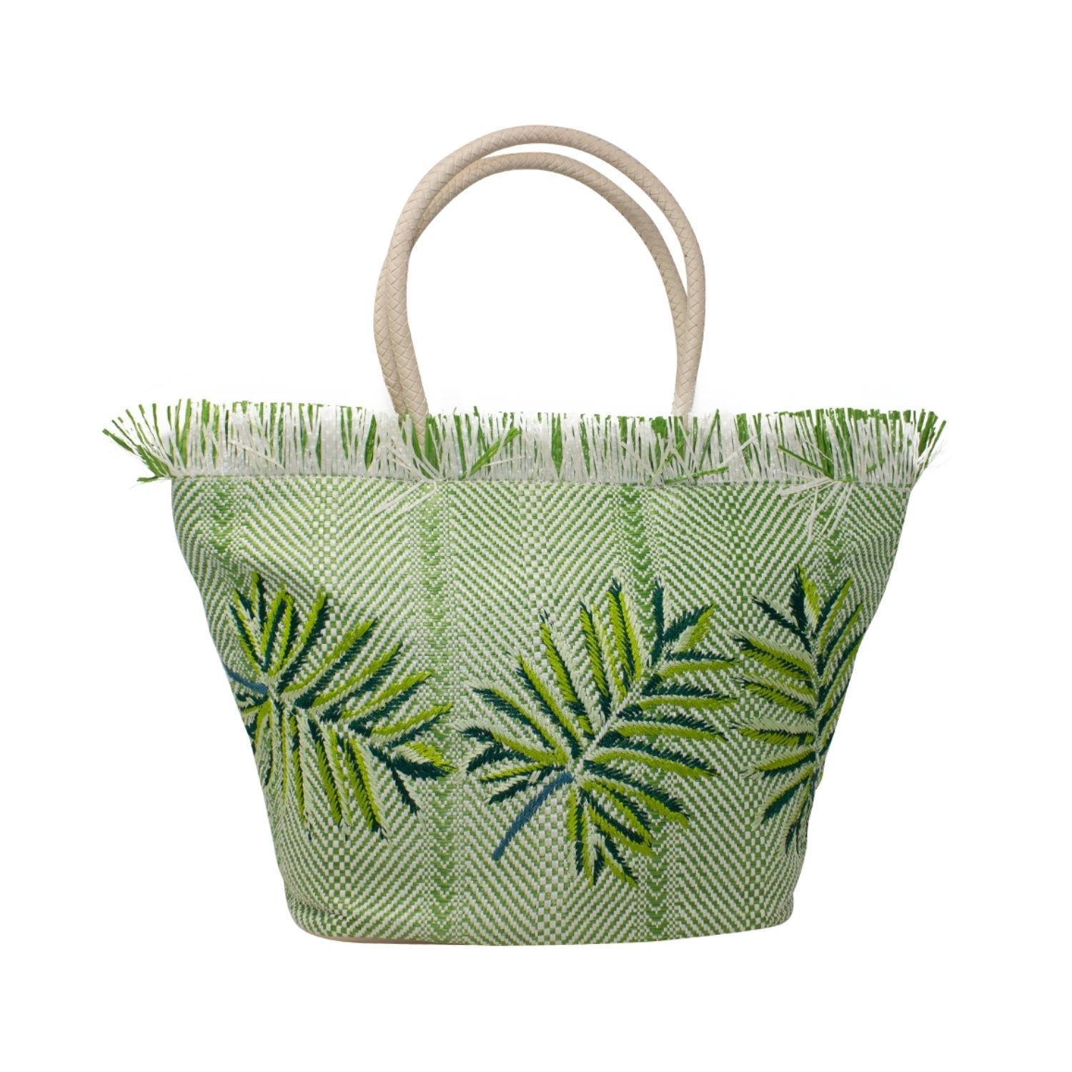 Leaves Beach Tote Shopper Handbag Bag - Sleek Styles