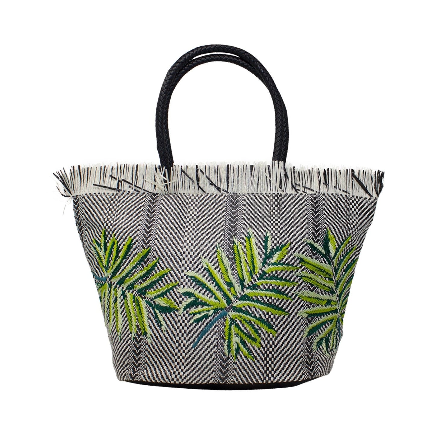 Leaves Beach Tote Shopper Handbag Bag - Sleek Styles