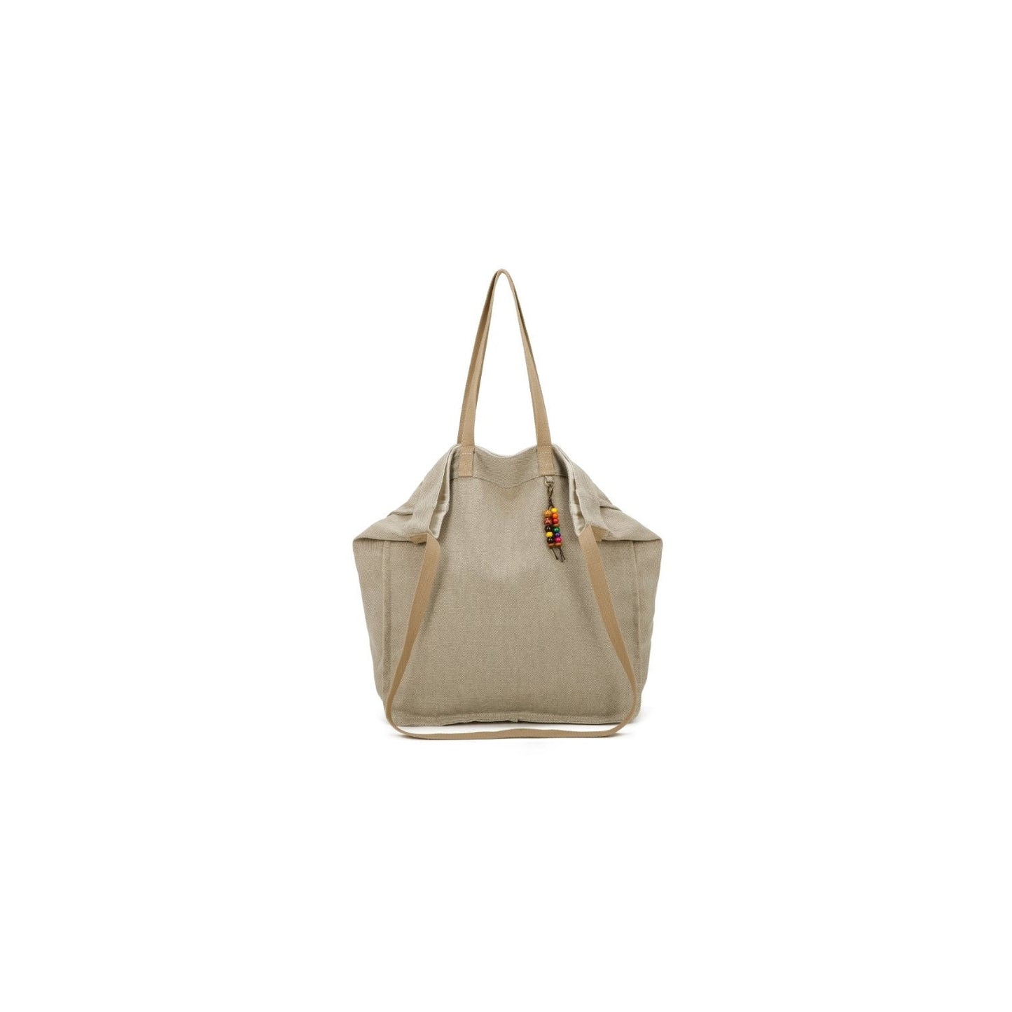 Large Canvas Shopper Bag - Sleek Styles