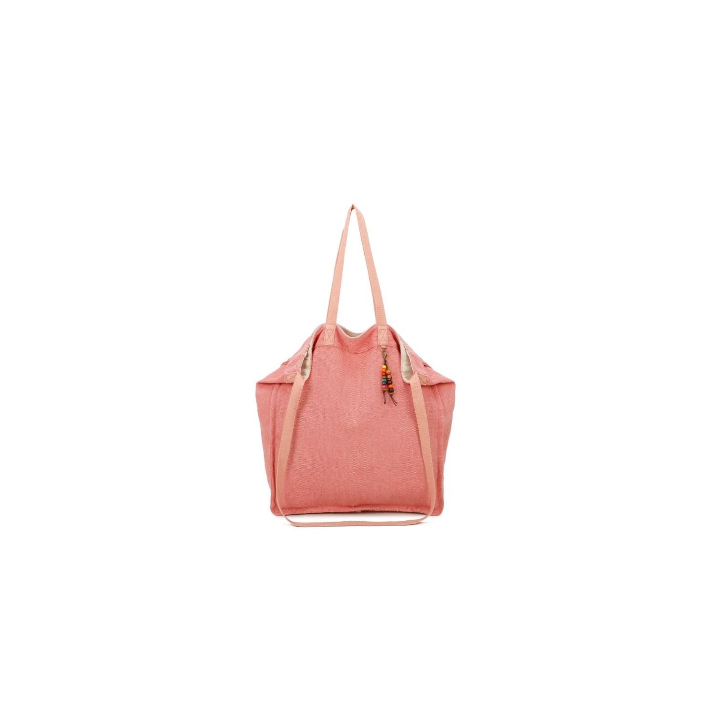 Large Canvas Shopper Bag - Sleek Styles