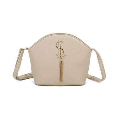 Tassel Cross Body Bag With Long Strap - Sleek Styles