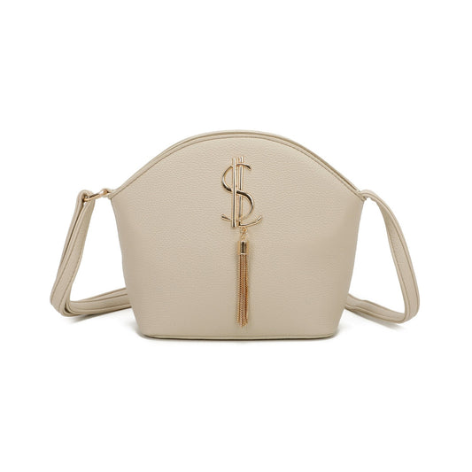Tassel Cross Body Bag With Long Strap - Sleek Styles
