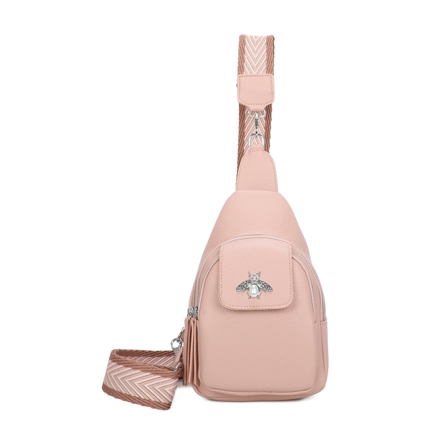 Women Bee Sling Chest Bag Female Casual Single Shoulder Bag - Sleek Styles