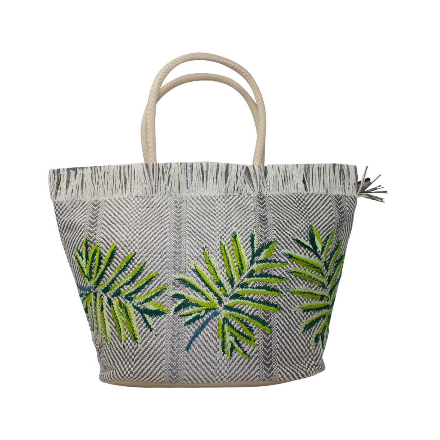 Leaves Beach Tote Shopper Handbag Bag - Sleek Styles