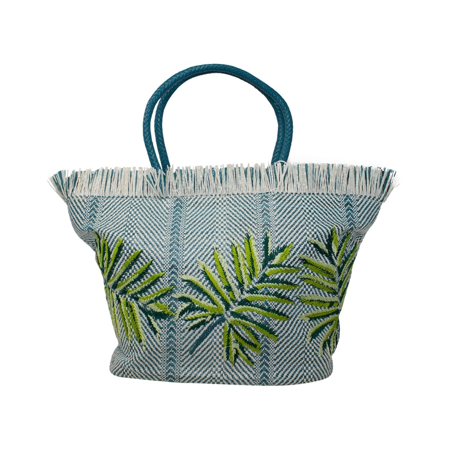 Leaves Beach Tote Shopper Handbag Bag - Sleek Styles