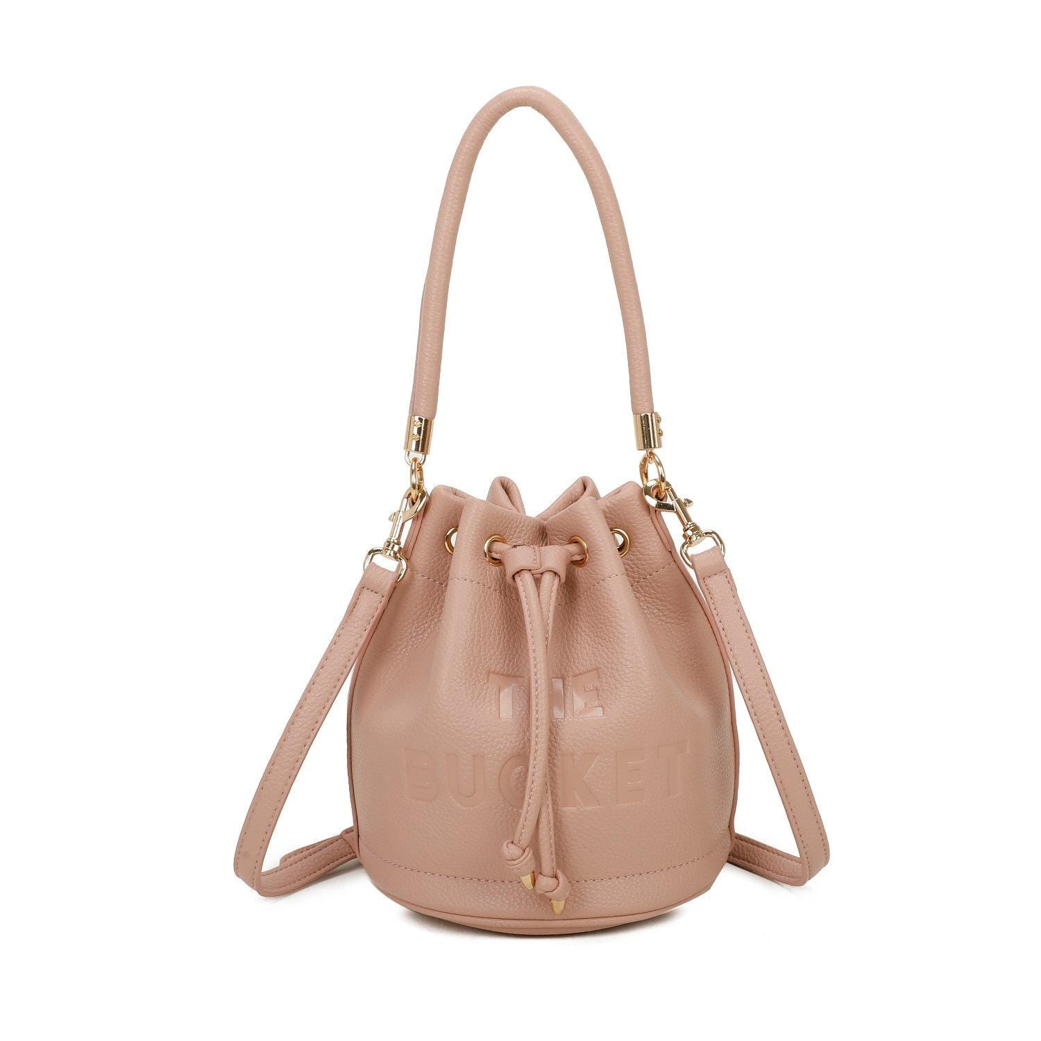 Bucket Bags for Women, Mini Bucket Bag Purses Soft Leather Crossbody Bucket Bags Drawstring Handbags Boho Bag - Sleek Styles